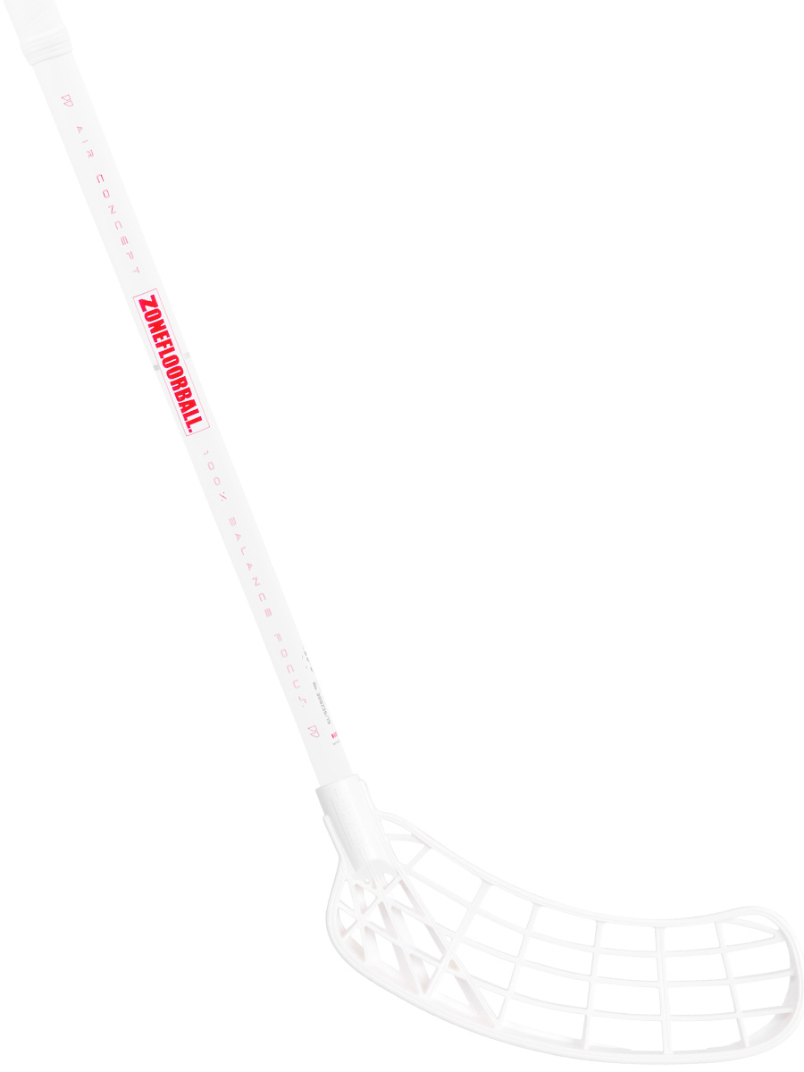 Zone Innebandyklubba MAKER AIR SL Curve 1.0° 27 white/red Zone Innebandyklubba MAKER AIR SL Curve 1.0° 27 white/red